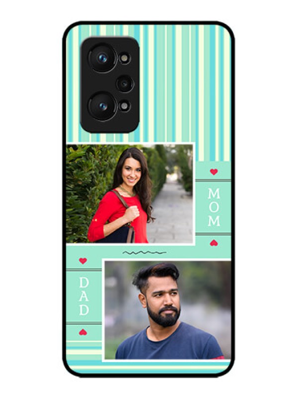 Custom Realme GT Neo 2 5G Custom Metal Phone CaseMom and Dad Pic Design