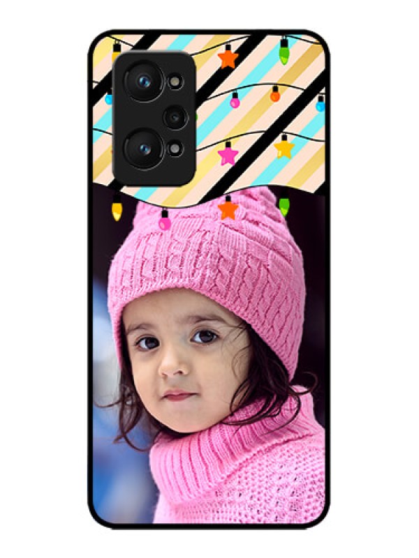 Custom Realme GT Neo 2 5G Custom Metal Phone CaseLights Hanging Design