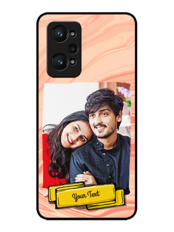 Custom Realme GT Neo 2 5G Custom Metal Phone CaseMarble Texture Design