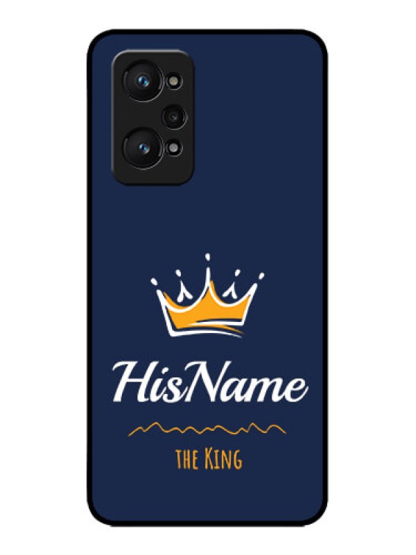 Custom Realme GT Neo 2 5G Custom Metal Phone CaseKing With Name Design