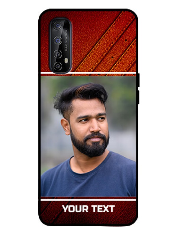 Custom Realme Narzo 20 Pro Custom Metal Phone Case - Leather Phone Case Design