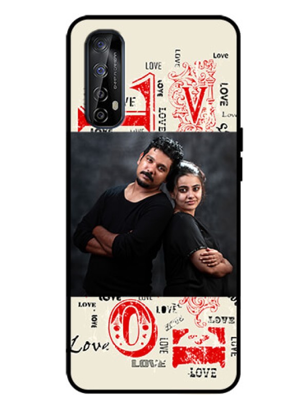 Custom Realme Narzo 20 Pro Custom Metal Phone Case - Trendy Love Design Case