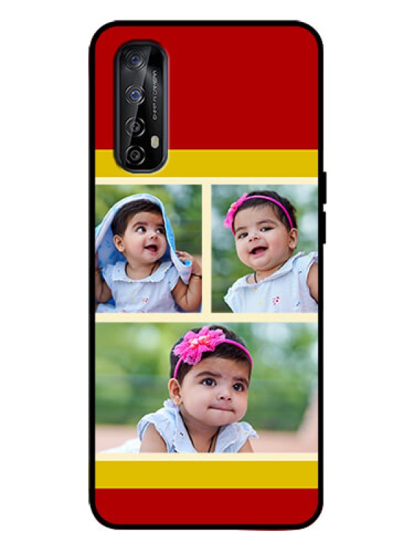 Custom Realme Narzo 20 Pro Custom Metal Phone Case - Multiple Pic Upload Design