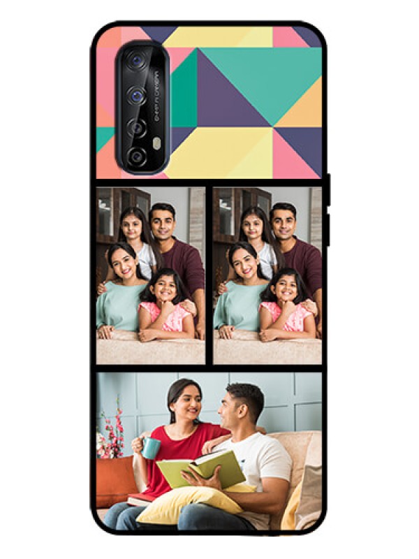 Custom Realme Narzo 20 Pro Custom Metal Phone Case - Bulk Pic Upload Design