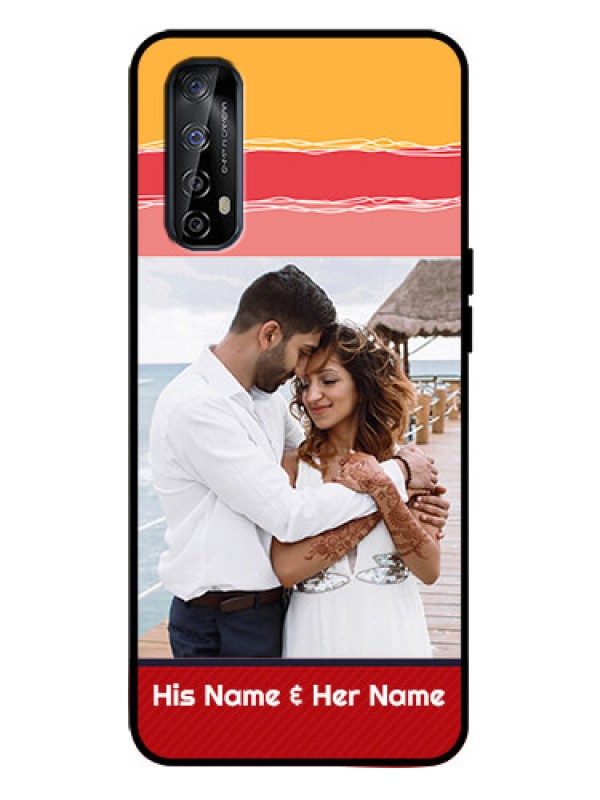 Custom Realme Narzo 20 Pro Custom Metal Phone Case - Colorful Case Design