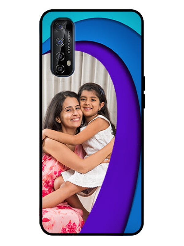 Custom Realme Narzo 20 Pro Custom Metal Phone Case - Simple Pattern Design