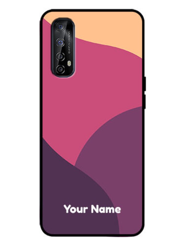 Custom Realme Narzo 20 Pro Custom Metal Phone Case - Mixed Multi - Colour Abstract Art Design