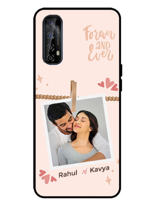 Custom Realme Narzo 20 Pro Custom Metal Phone Case - Forever And Ever Love Design