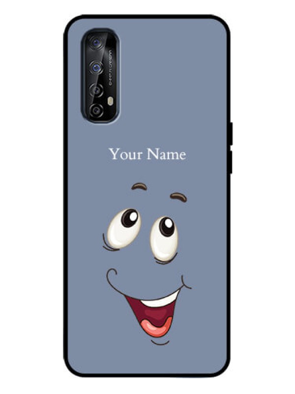 Custom Realme Narzo 20 Pro Custom Metal Phone Case - Laughing Cartoon Face Design