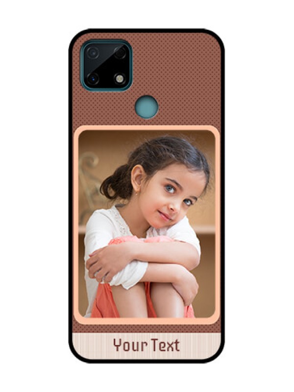 Custom Realme Narzo 20 Custom Metal Phone Case - Simple Pic Upload Design