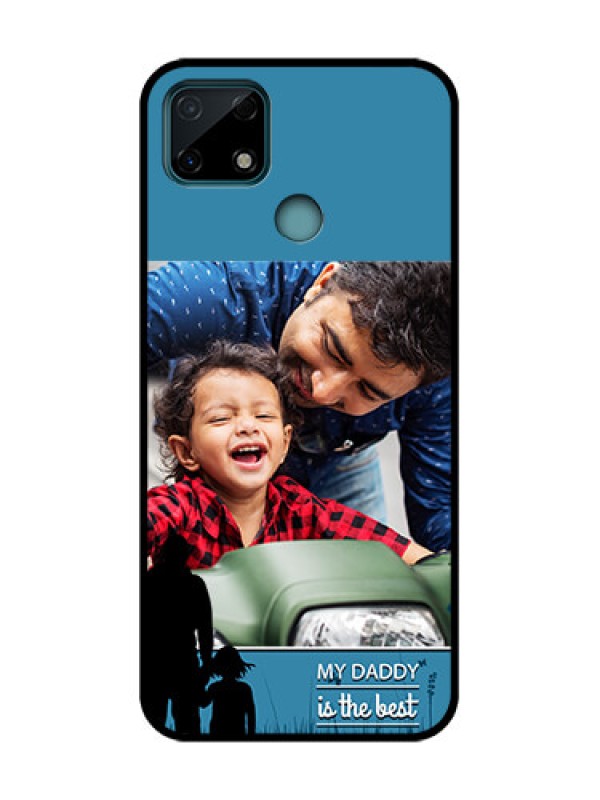 Custom Realme Narzo 20 Custom Metal Phone Case - Best Dad Design