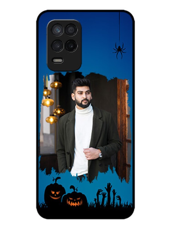 Custom Realme Narzo 30 5G Custom Metal Phone Case - With Pro Halloween Design