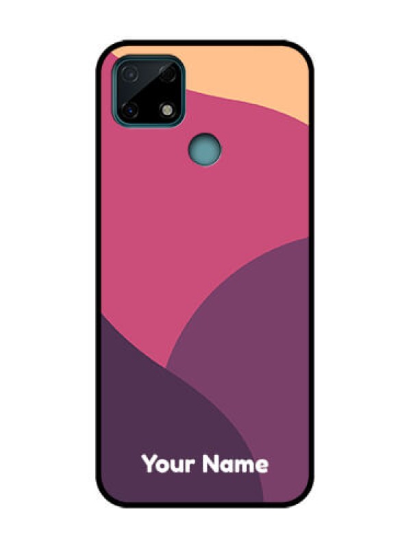 Custom Realme Narzo 30A Custom Metal Phone Case - Mixed Multi - Colour Abstract Art Design