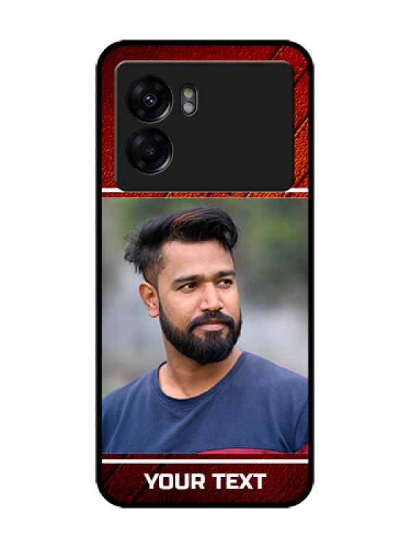 Custom Realme Narzo 50 5G Custom Metal Phone Case - Leather Phone Case Design