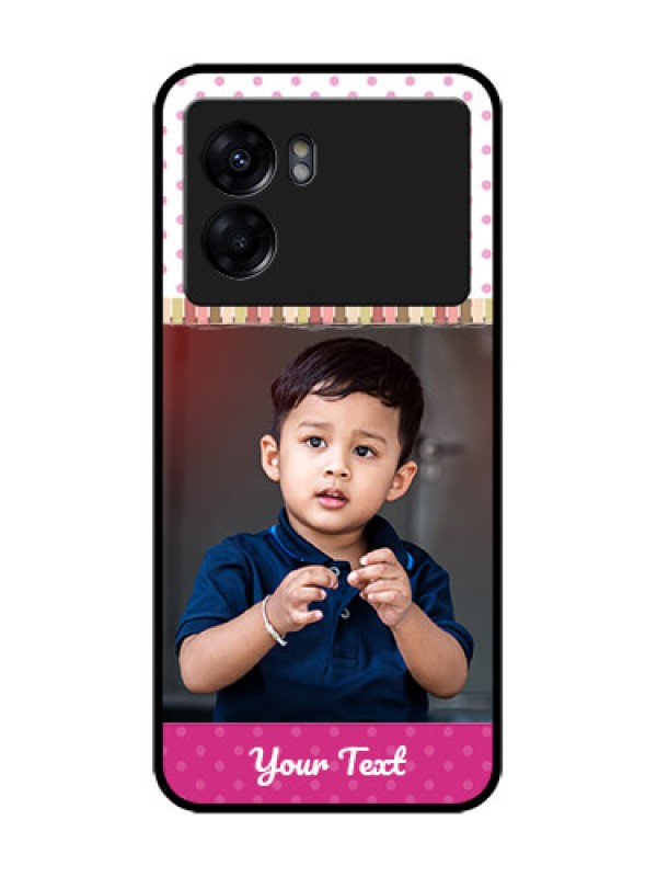 Custom Realme Narzo 50 5G Custom Metal Phone Case - Cute Girls Cover Design