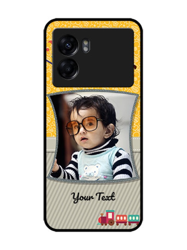 Custom Realme Narzo 50 5G Custom Metal Phone Case - Baby Picture Upload Design