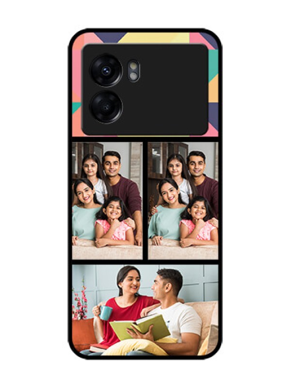 Custom Realme Narzo 50 5G Custom Metal Phone Case - Bulk Pic Upload Design