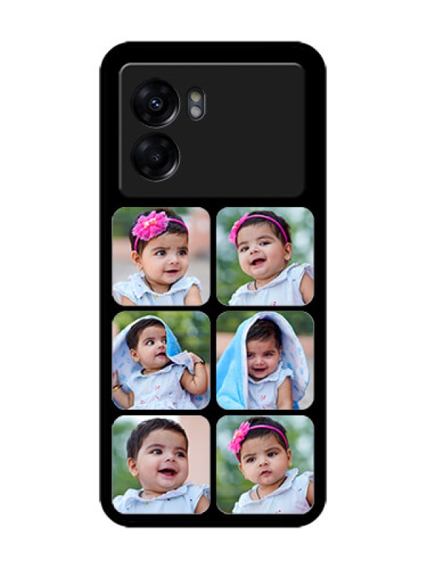 Custom Realme Narzo 50 5G Custom Metal Phone Case - Multiple Pictures Design