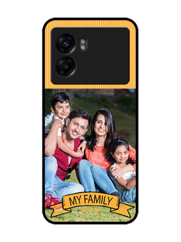 Custom Realme Narzo 50 5G Custom Metal Phone Case - My Family Design