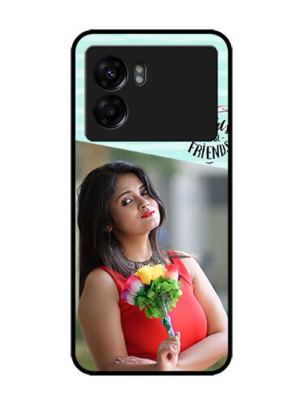 Custom Realme Narzo 50 5G Custom Metal Phone Case - Friends Picture Icon Design