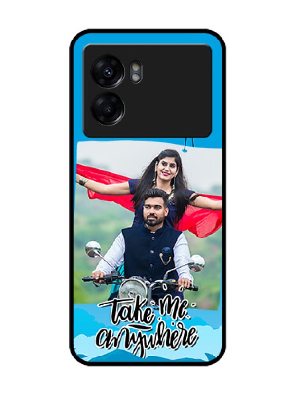 Custom Realme Narzo 50 5G Custom Metal Phone Case - Traveller Design