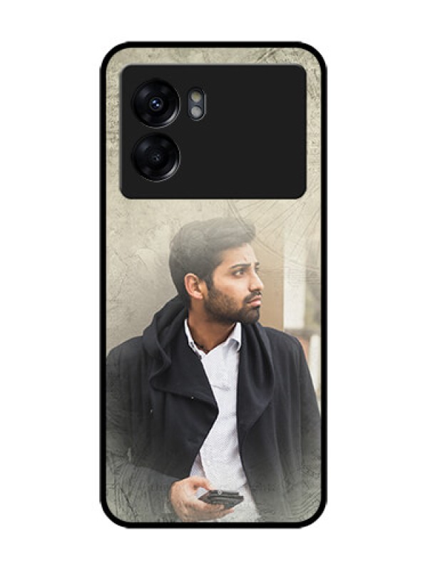 Custom Realme Narzo 50 5G Custom Metal Phone Case - With Vintage Design