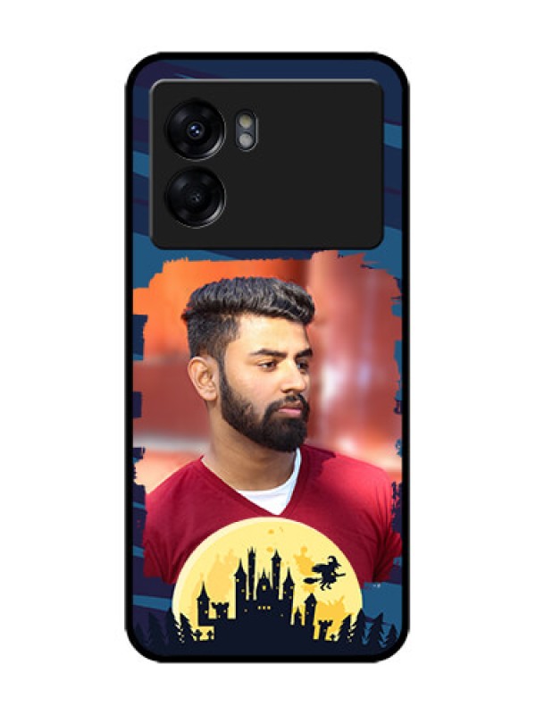 Custom Realme Narzo 50 5G Custom Metal Phone Case - Halloween Witch Design