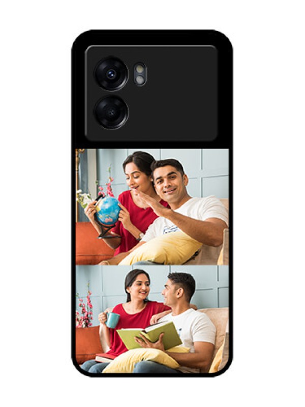 Custom Realme Narzo 50 5G Custom Metal Phone Case - 2 Images Design