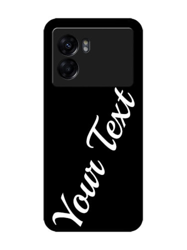 Custom Realme Narzo 50 5G Custom Metal Phone Case - With Your Name Design