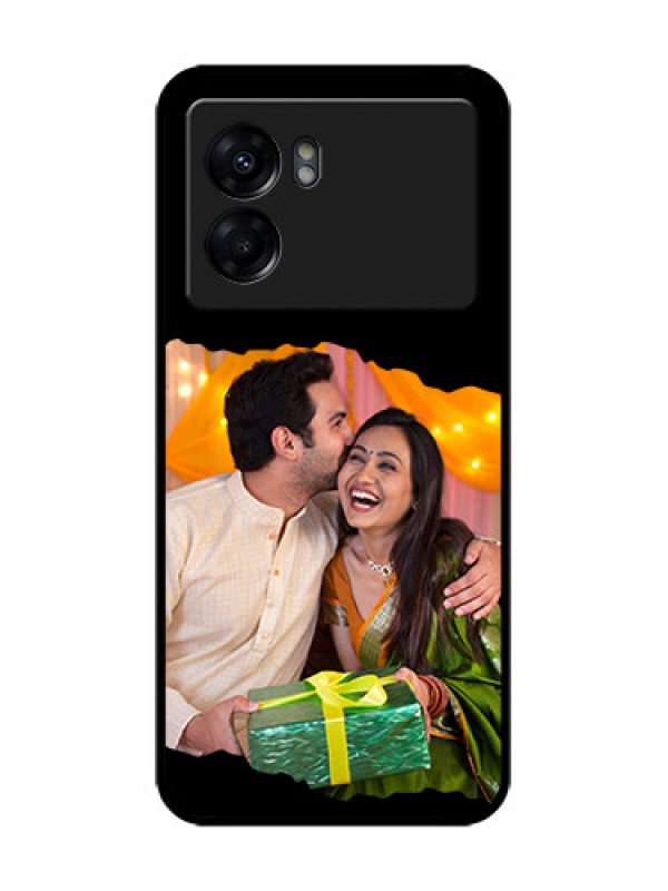 Custom Realme Narzo 50 5G Custom Metal Phone Case - Tear - Off Design