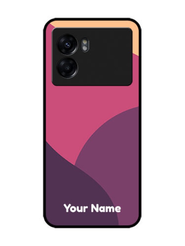 Custom Realme Narzo 50 5G Custom Metal Phone Case - Mixed Multi - Colour Abstract Art Design