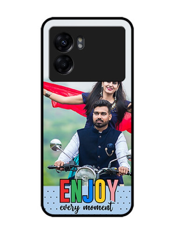 Custom Realme Narzo 50 5G Custom Metal Phone Case - Enjoy Every Moment Design
