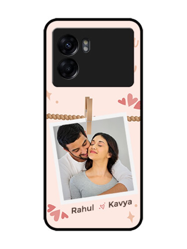 Custom Realme Narzo 50 5G Custom Metal Phone Case - Forever And Ever Love Design