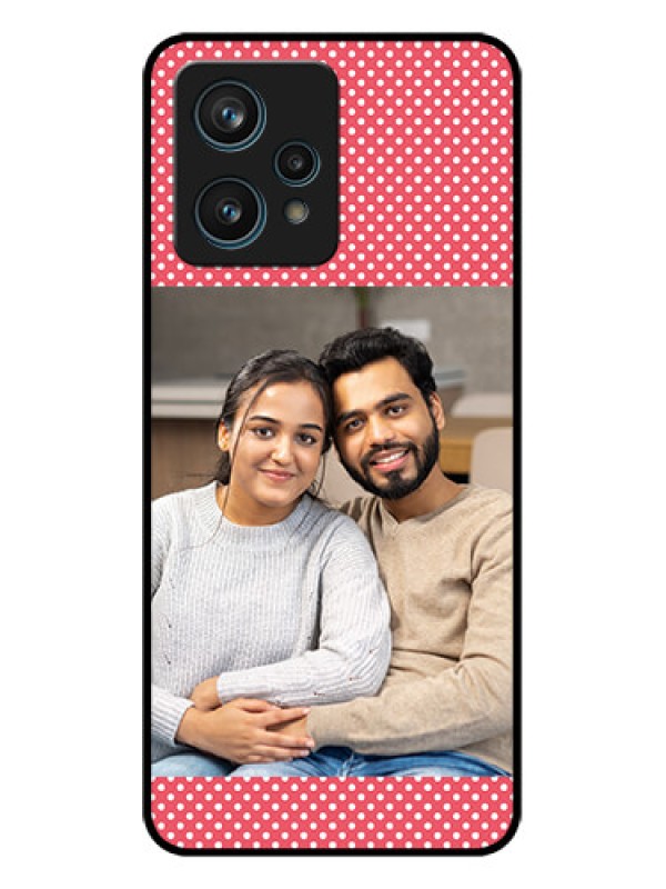 Custom Realme Narzo 50 Pro 5G Custom Metal Phone Case - White Dotted Design