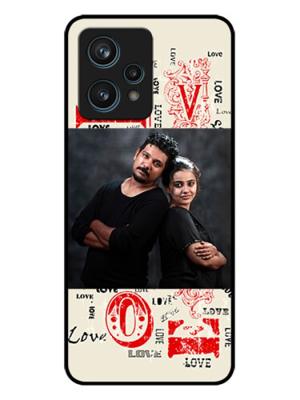 Custom Realme Narzo 50 Pro 5G Custom Metal Phone Case - Trendy Love Design Case