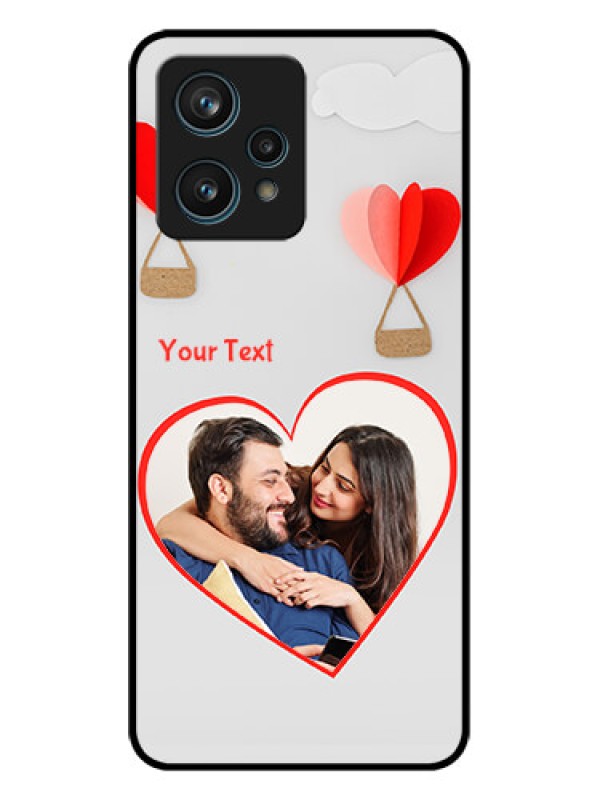 Custom Realme Narzo 50 Pro 5G Custom Metal Phone Case - Parachute Love Design