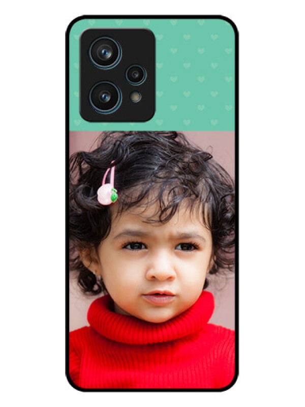 Custom Realme Narzo 50 Pro 5G Custom Metal Phone Case - Lovers Picture Design