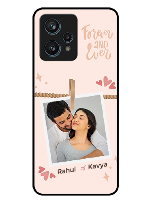 Custom Realme Narzo 50 Pro 5G Custom Metal Phone Case - Forever And Ever Love Design