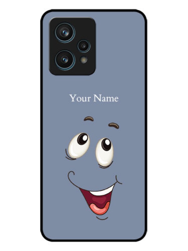 Custom Realme Narzo 50 Pro 5G Custom Metal Phone Case - Laughing Cartoon Face Design