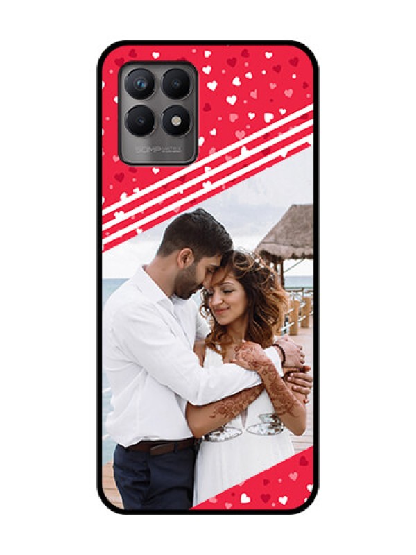 Custom Realme Narzo 50 Custom Metal Phone Case - Valentines Gift Design