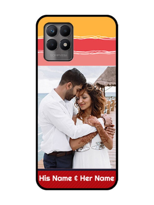 Custom Realme Narzo 50 Custom Metal Phone Case - Colorful Case Design