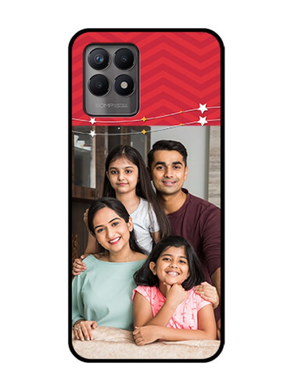 Custom Realme Narzo 50 Custom Metal Phone Case - Happy Family Design