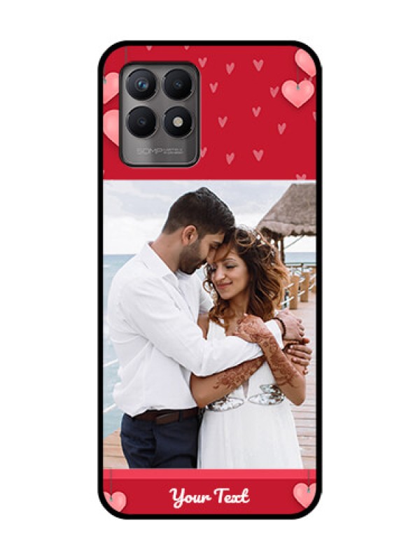 Custom Realme Narzo 50 Custom Metal Phone Case - Valentines Day Design