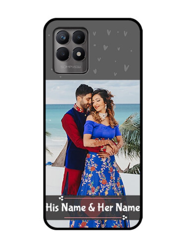 Custom Realme Narzo 50 Custom Metal Phone Case - Buy Love Design With Photo Online