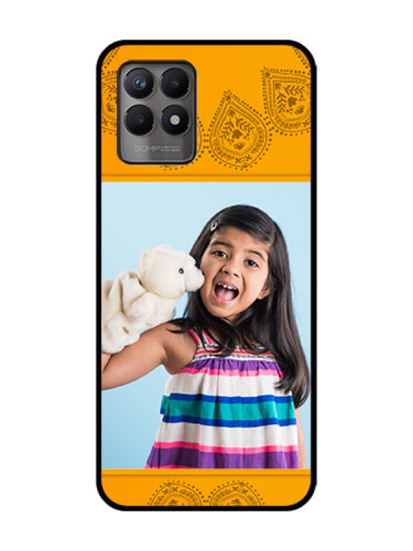 Custom Realme Narzo 50 Custom Metal Phone Case - Photo Wedding Design