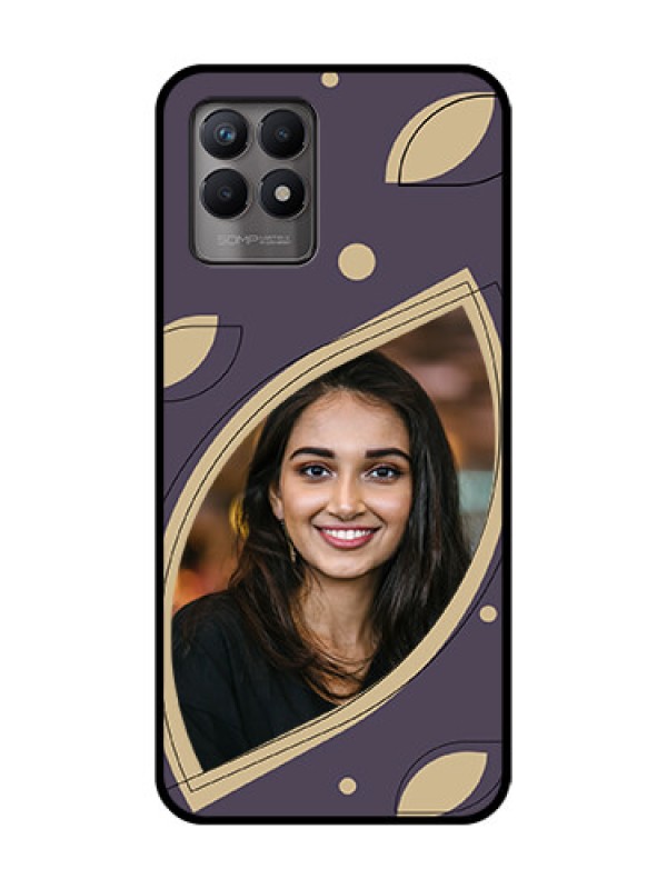 Custom Realme Narzo 50 Custom Metal Phone Case - Falling Leaf Design