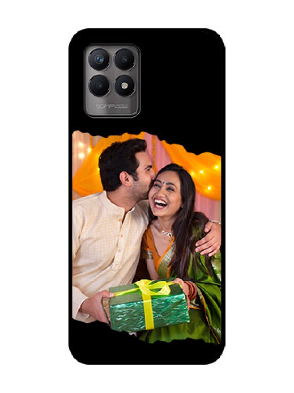 Custom Realme Narzo 50 Custom Metal Phone Case - Tear - Off Design