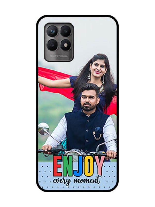 Custom Realme Narzo 50 Custom Metal Phone Case - Enjoy Every Moment Design