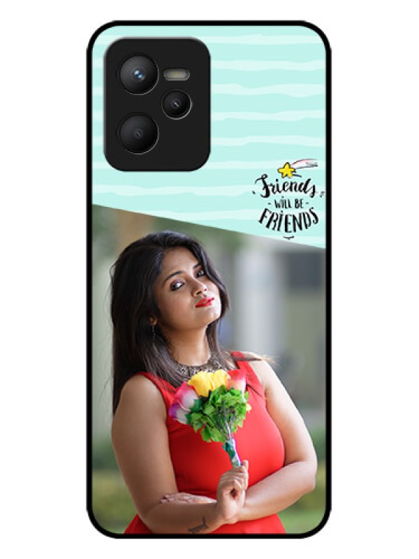 Custom Realme Narzo 50A Prime Custom Metal Phone Case - Friends Picture Icon Design