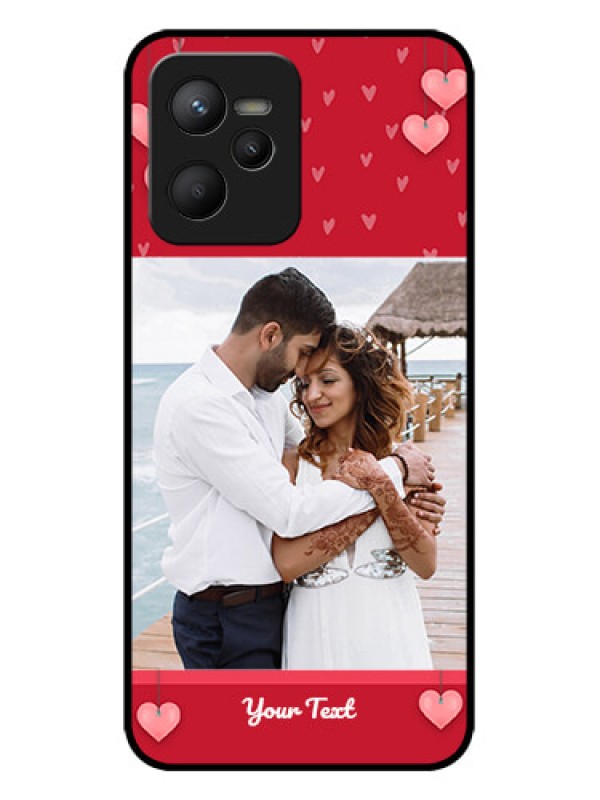 Custom Realme Narzo 50A Prime Custom Metal Phone Case - Valentines Day Design